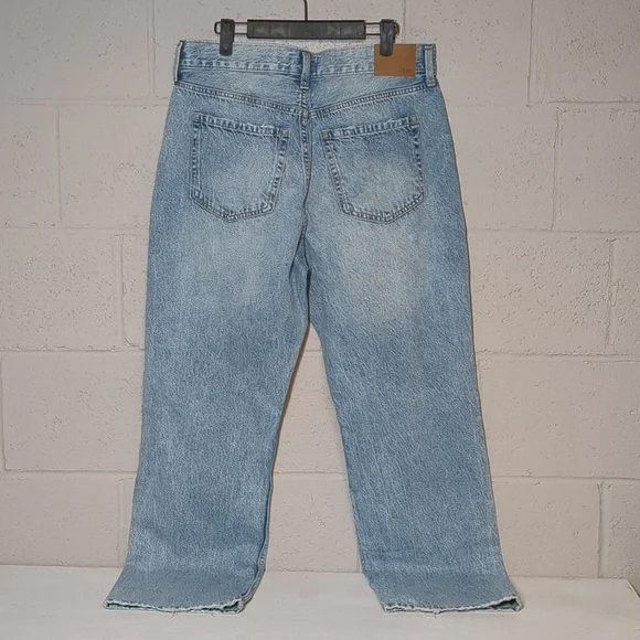 Aeropostale Women's High-Rise Baggy 90's Distressed Jean Size 12R NWT - Picture 7 of 9